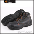 Industrial Leather Safety Boots with Steel Toe and Steel Midsole (SN5189)